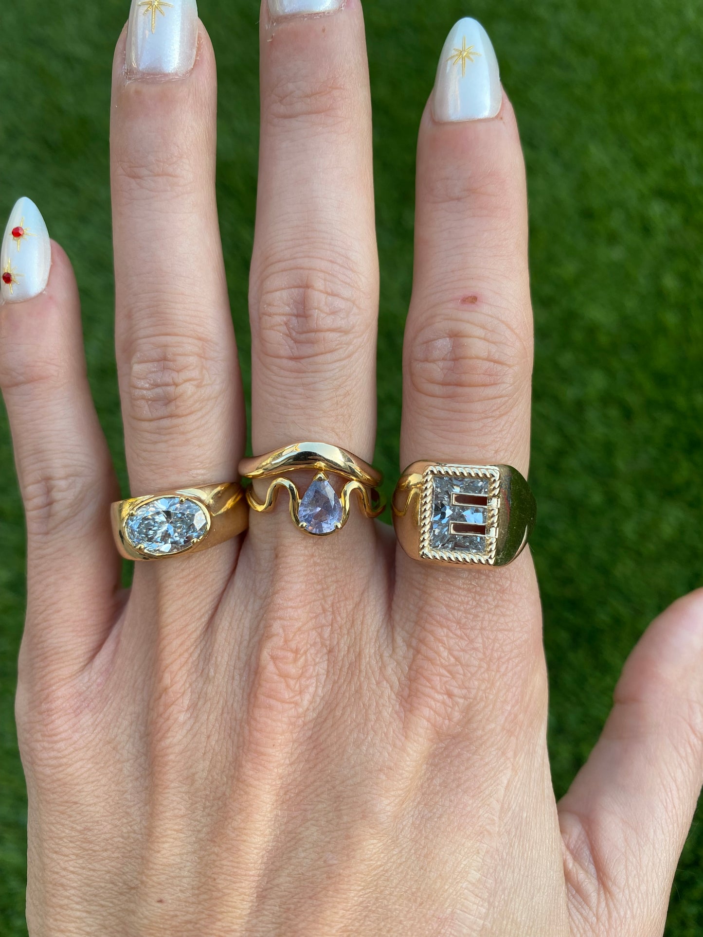 Billie Band: 14k Gold Stacking Ring
