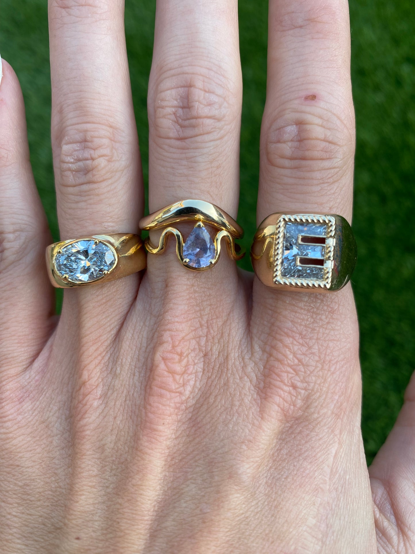 Billie Band: 14k Gold Stacking Ring