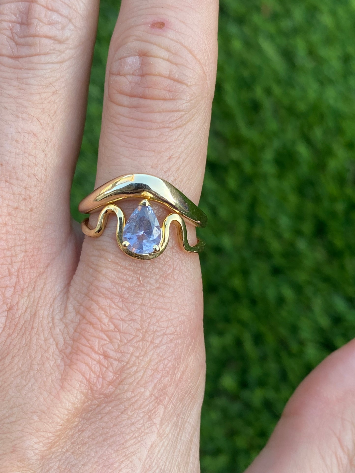 Billie Band: 14k Gold Stacking Ring
