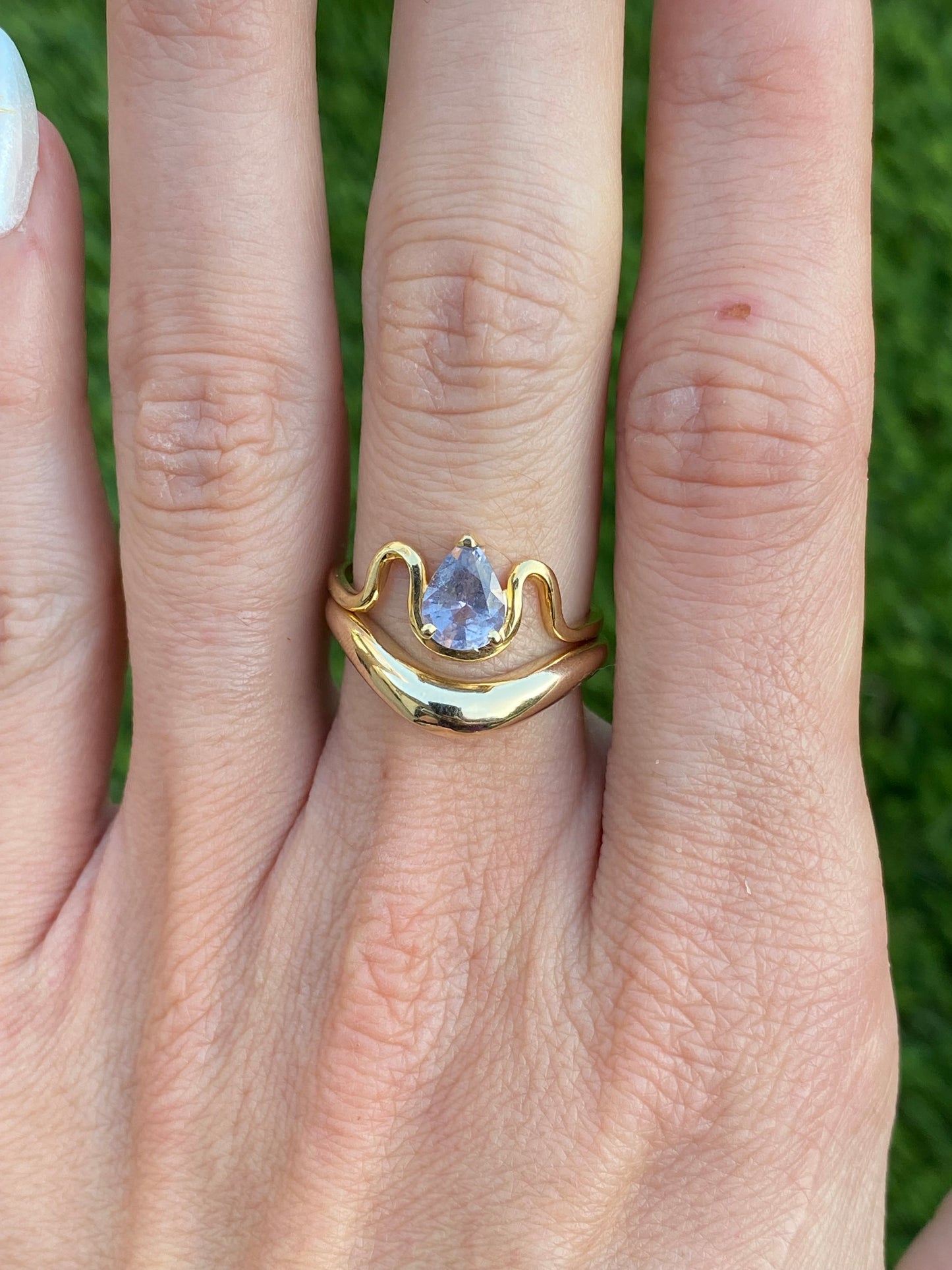 Billie Band: 14k Gold Stacking Ring