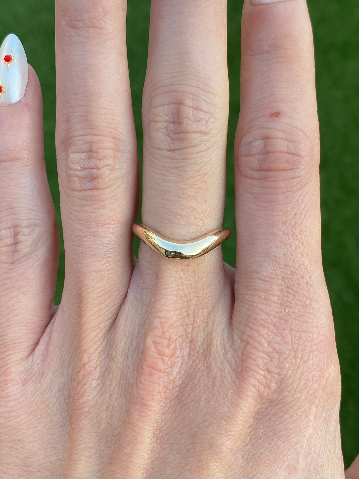 Billie Band: 14k Gold Stacking Ring